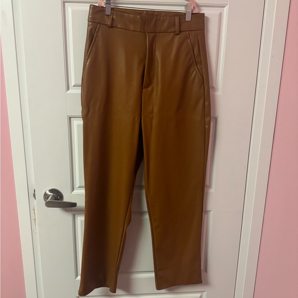 SHEIN faux leather pants - Picture 2 of 9